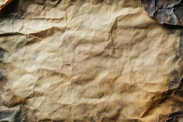 weathered paper background, antique manuscript texture as wallpaper , ai