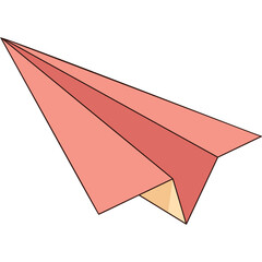 Poster - Origami Plane Sticker