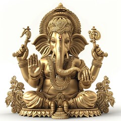 illustration of Lord Ganpati for Ganesh Chaturthi festival of India, Ganesh chaturthi for greeting,card, poster background.