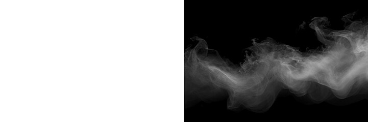 Canvas Print - PNG Realistic smoke overlay effect