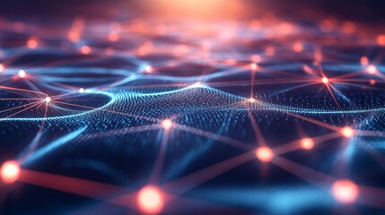 Abstract Digital Network.