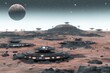 © Shades3d - Futuristic Space Colony on a Distant Planet