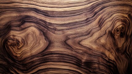 Aufkleber - Ivory Walnut Planks Rich Texture of Walnut Wood Background : Generative AI