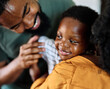 © Lumos sp - child family mother portrait father woman happy son man boy black american african smiling happiness love together parent cute hug kid little