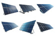 © ladaz - Collection of solar panels arranged in rows isolated on transparent background