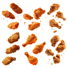 Sticker - PNG fried chicken