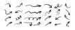 © Yanka - Hand drawn vector arrows doodle set on white background. design element vector illustration.