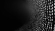 © JP STUDIO LAB - Abstract matrix of white binary code on a black background, creating a futuristic and tech-inspired visual effect