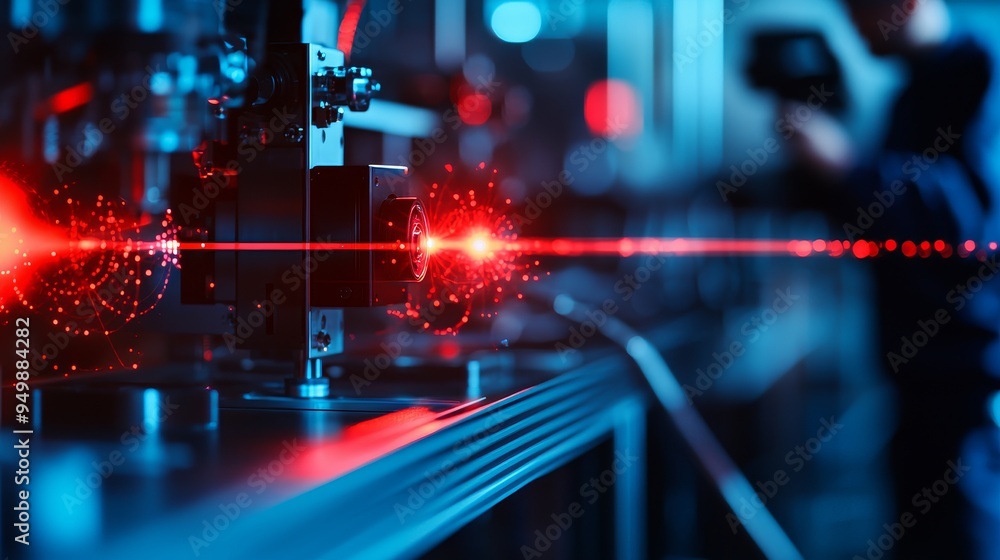 Laser amplification technology, focusing on the enhancement of laser ...