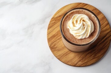 Canvas Print - Hot Chocolate with Whipped Cream