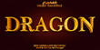 © Zeta - Dragon Vector Text Effect Editable Alphabet Fire Fantasy Magic Mythical Mystic