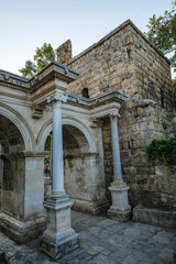 Wall Mural - Hadrian Gate at Kaleici in the old city of Antalya, Turkey.