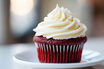 Sticker - Red Velvet Cupcake with Creamy Frosting