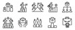 © tokyo mokyo - Business competition icon set. Containing success, goal, target, development, winner, achievement, mission, victory, career, challenge, champion, management, mountain peak. Vector illustration