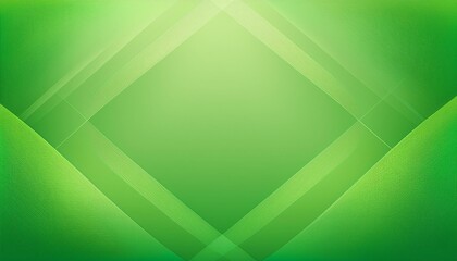 Poster - Stock illustration with abstract light green background, geometric shapes, smooth lines, and blank space in the center