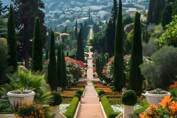 Poster - garden in the park