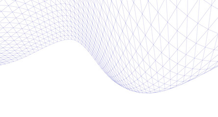 abstract geometric surface wave 3d	
