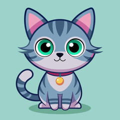 Design a Cat Vector Illustration