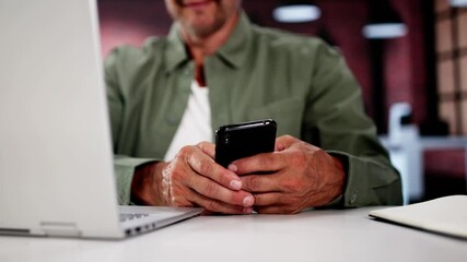 Online Mobile Email Message Spam