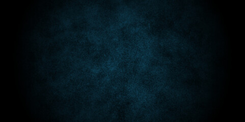 Wall Mural - dark blue watercolor grunge paper textrue. stone marble wall concrete old wall texture dark concept 