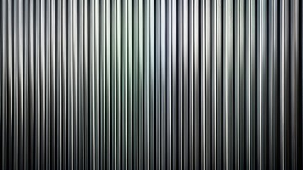 Wall Mural - Panorama of black corrugated metal texture surface or galvanize steel, corrugated, metal, texture, surface, galvanize