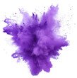 © Rawpixel.com - PNG Vibrant purple powder explosion