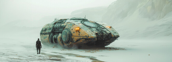 Revolutionary Sci-Fi Tank Concept Unleashed in Future Warfare A Vision of Advanced Technology and Innovation