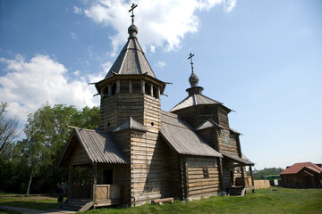 Wall Mural - Russia Vladimir region Suzdal city view on a sunny summer day