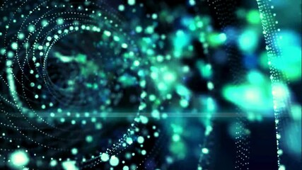 abstract light background with swirling particles