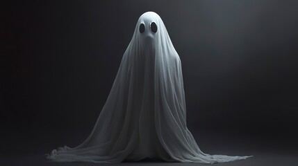 halloween ghost costume character.