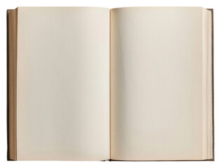 PNG Open blank book on beige