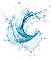 Sticker - PNG Dynamic water splash art