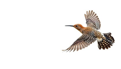 northern flicker or common flicker - colaptes auratus - native to most of north america, parts of ce