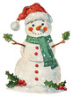© Rawpixel.com - PNG Snowman wearing a Christmas hat snowman outdoors nature.