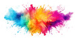 © Rawpixel.com - PNG Vibrant colorful paint splash art