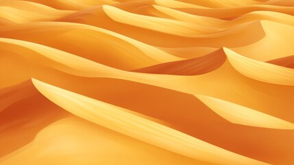 Wall Mural - Abstract Desert Dunes Background Golden Sand Texture