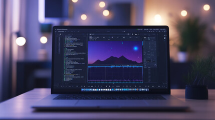 Screen capture software recording a tutorial on a laptop