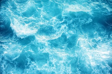 Water Texture of Ocean Waves and Foam