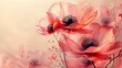 © Linus - Beautiful red poppy flowers blooming in a vibrant field, nature's masterpiece