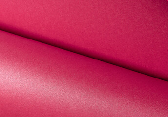 Poster - Pink color paper background, smooth glowing shining texture