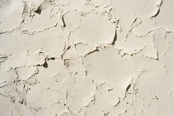 Poster - Textured Light beige putty wall background	