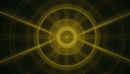 Poster - abstract background with circles