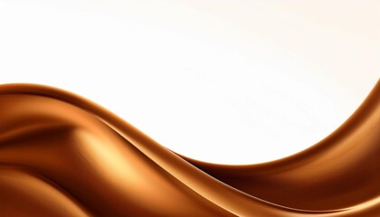 Wall Mural - brown wave background for coffee advertising or golden background