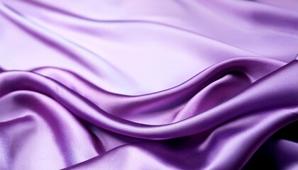 Wall Mural - dreamy purple silk waves