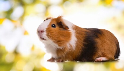 Wall Mural - a cute guinea pig posing