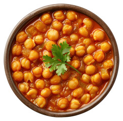 Sticker - PNG Spicy chickpea curry bowl