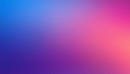 Wall Mural - grainy purple blue pink color gradient background vibrant poster noise texture banner cover header backdrop design