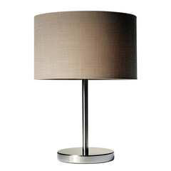 A Scandinavian-inspired table lamp isolated on transparent background