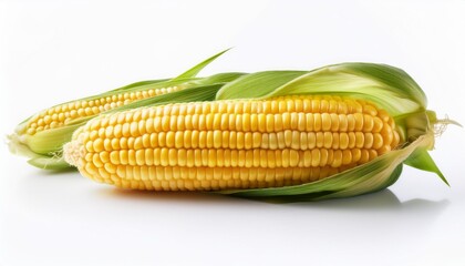 corn isolated on white background