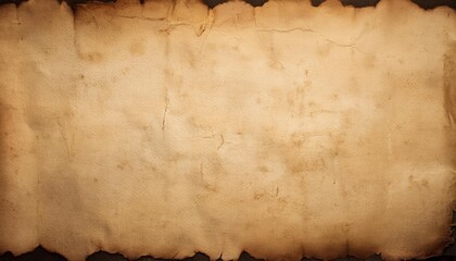 Wall Mural - old worn blank parchment paper texrture or background generative ai